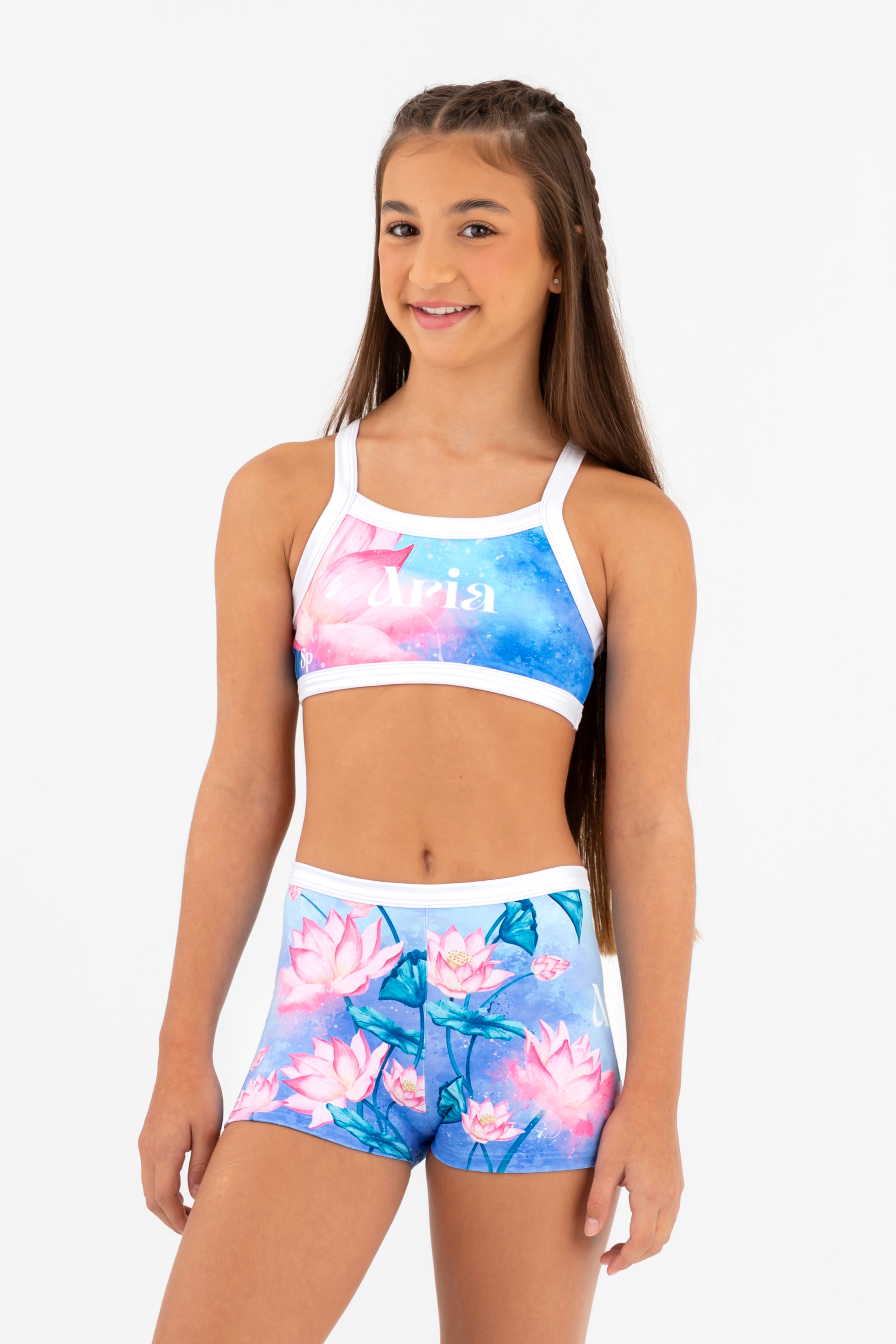 Personalized In Bloom Crop Top