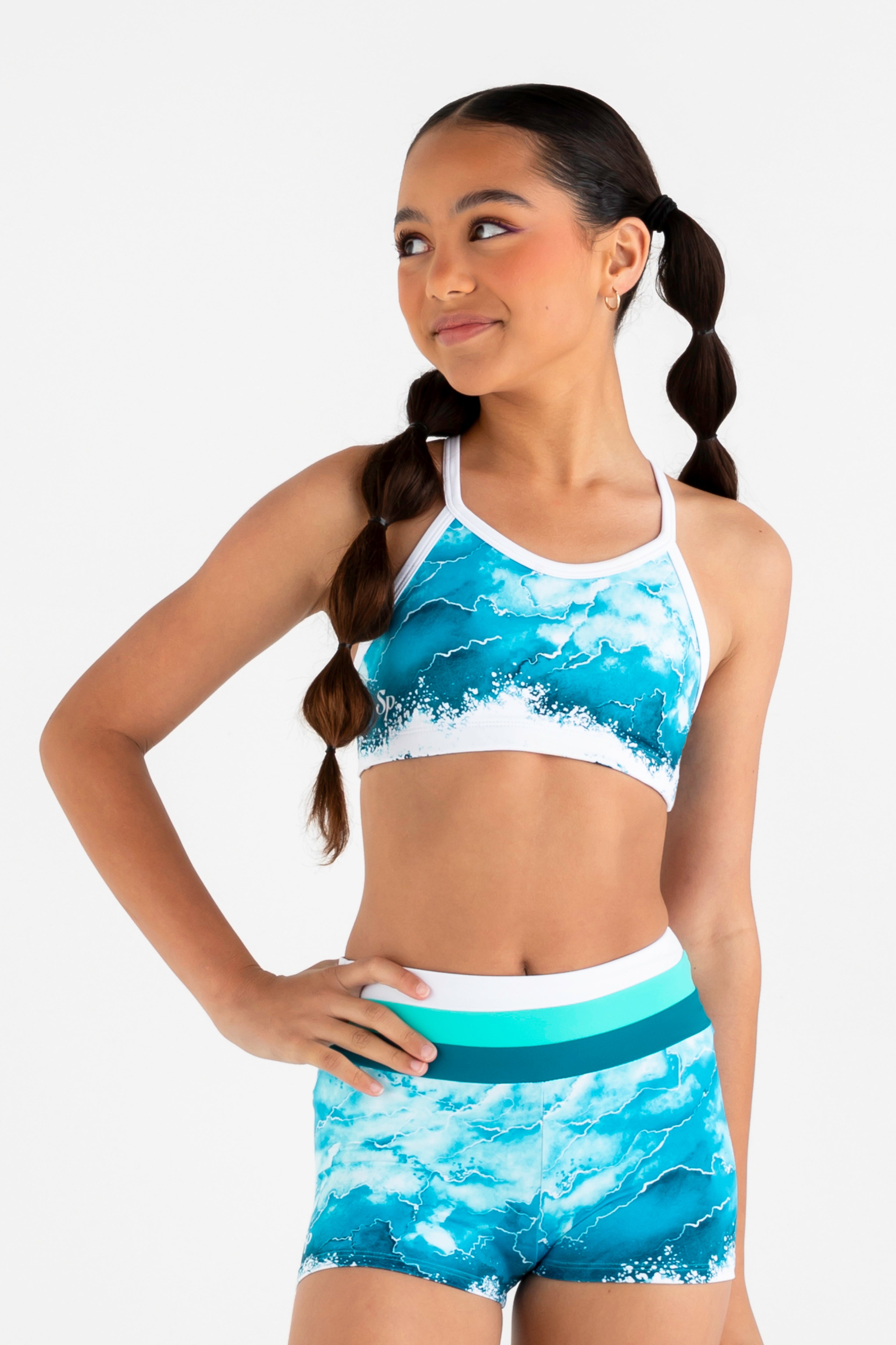 Waterburst Crop Top