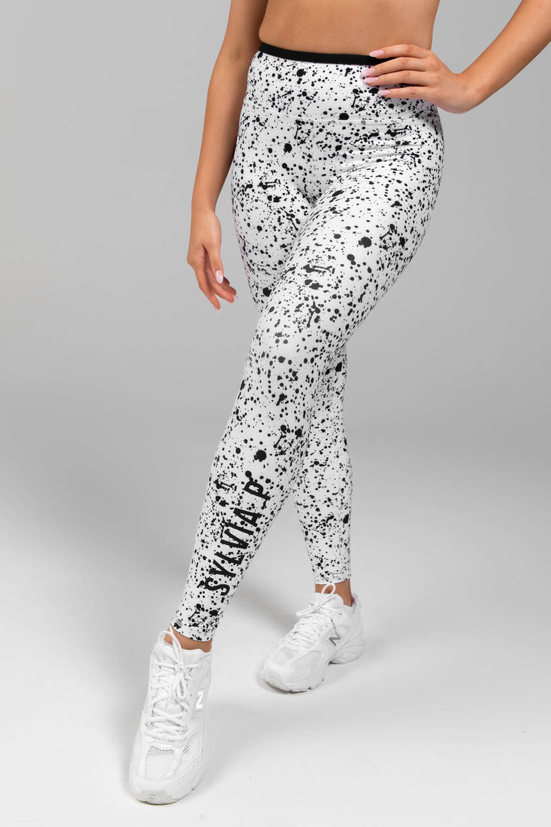 Speckled Spot Full Length Tight – SylviaP Sportswear LLC